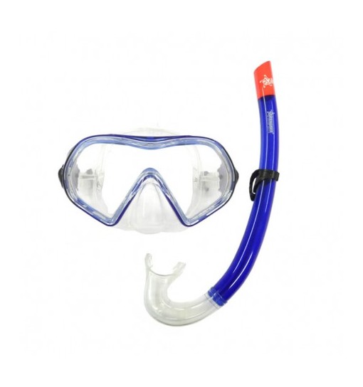 Maschera Subacquea con boccaglio Abysstar set Poseidon