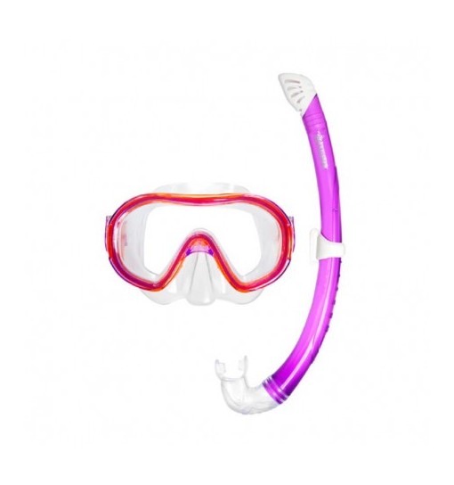 Maschera subacquea per bambini con boccaglio Naxos Abysstar