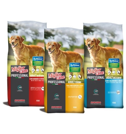 Miglior Cane Professional Adult delicato con carni bianchee orzo 15 kg