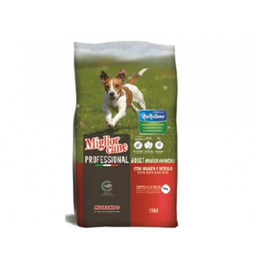 Miglior Cane Professional Adult mini Gran menù Manzo e vitello 1,5 kg