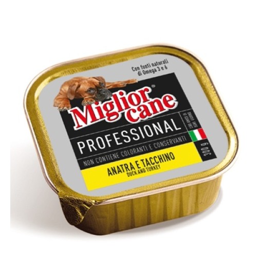 Miglior cane professional con anatra e tacchino gr 300