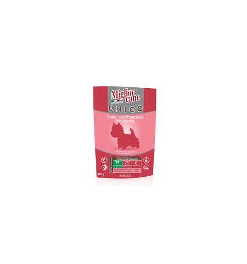 Miglior Cane Unico Suino e Prosciutto 800 gr