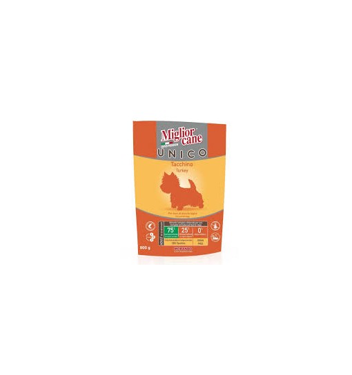 Miglior Cane Unico Tacchino 800 gr