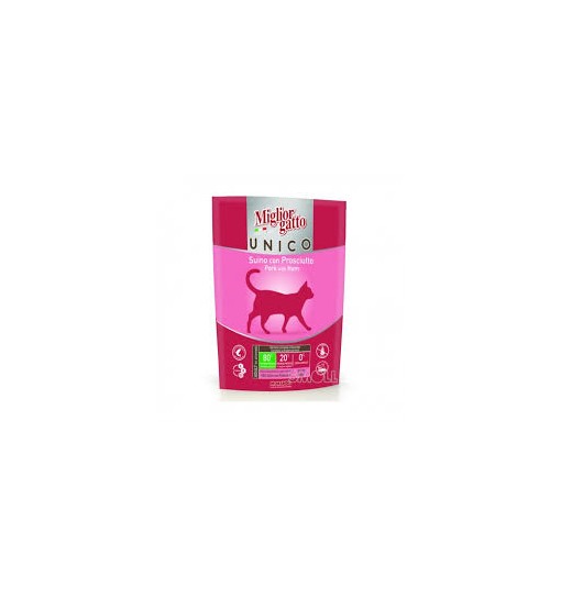 Miglior Gatto Unico Suino con Prosciutto 400 gr