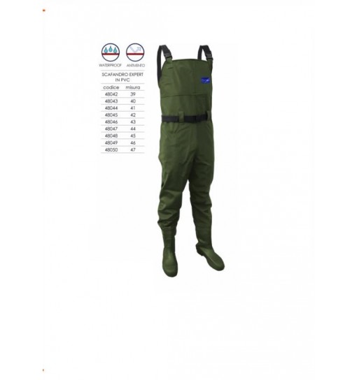 Scafandro in PVC Expert predator 40