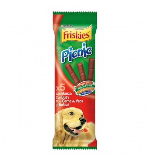 Picnic Friskis con manzo 5 pz