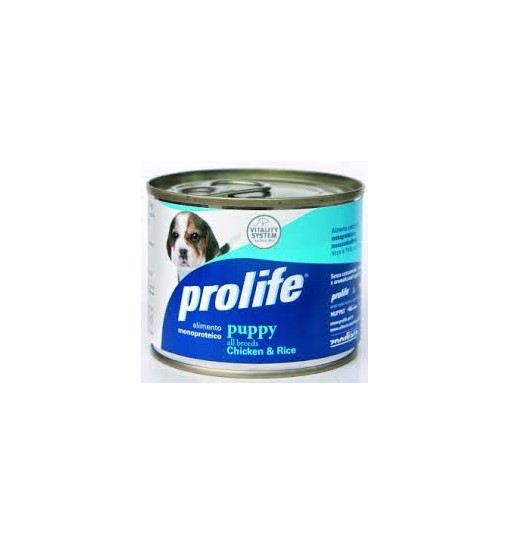 Prolife puppy all breeds chicken e rice scatolette da 400gr