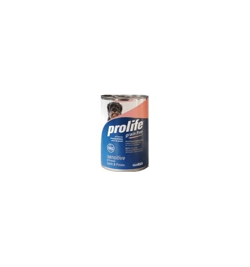 Prolife Umido sensitive cane grain free Agnello e patate 400 gr