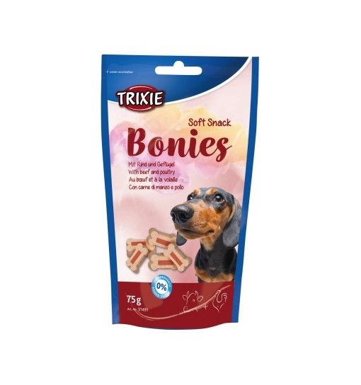 SNACK PER CANI BONIES MANZO & POLLO 75 gr Trixie