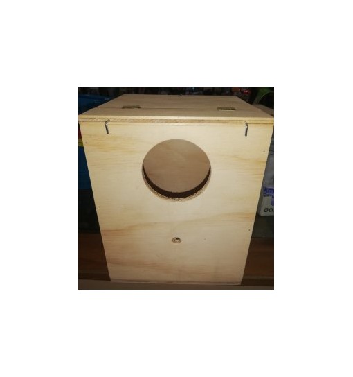 Nido in legno per calopsite