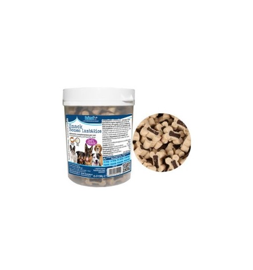 Snack per cani Bones agnello e riso 150 gr Animalin