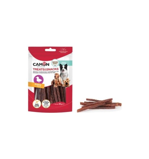 Treats& snacks per cani gusto anatra Camon 80 gr