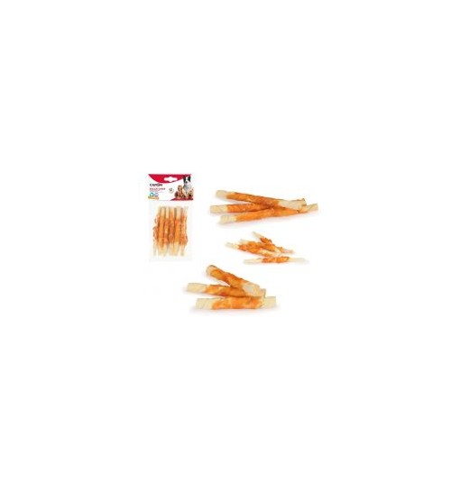 Sneck Ossi arrotolati con pollo per cani 12 cm/70gr