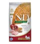 Crocchantini per cani N&D Low Grain Adult mini Pollo farro avena e melograno 2,5 kg