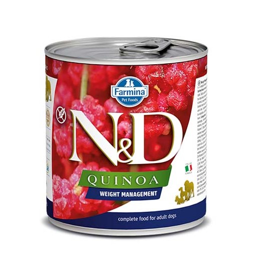 Scatolette per cani N&D Quinoa Weight Management 285 gr