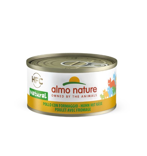 Almo Nature Umido gatto pollo con formaggio 70 gr
