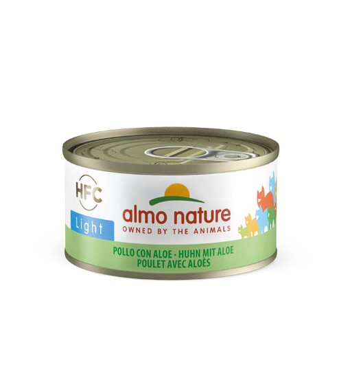 Almo Nature Umido gatto light pollo con aloe 70 gr