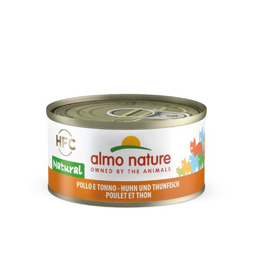 Almo Nature Umido gatto pollo e tonno 70 gr