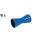 Rullo centrale blu grande per carrelli di imbarcazione