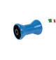 Rullo centrale blu piccolo per carrelli di imbarcazione