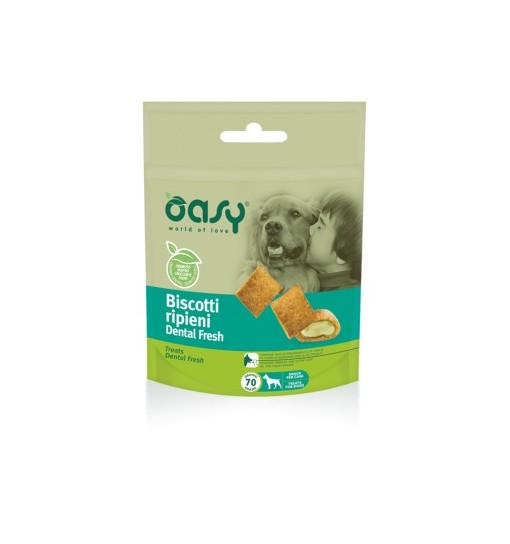 OASY BISCOTTI RIPIENI DENTAL FRESH 70 gr