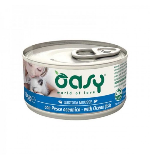 Oasy Mousse con pesce oceanico 85 gr