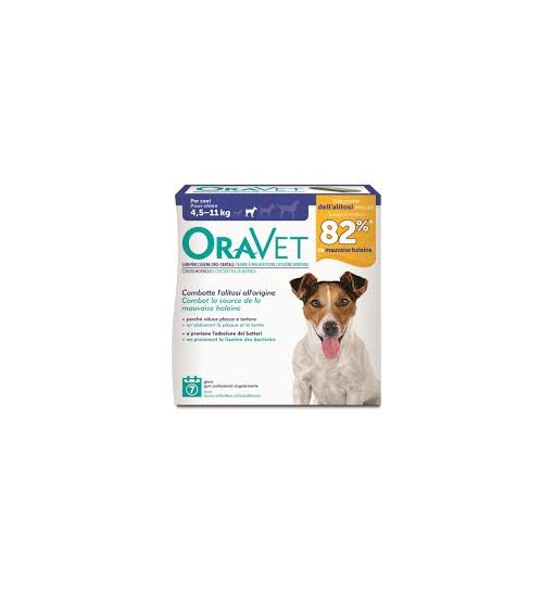 Oravet gum per cani da 4,5 a 11 kg mis S