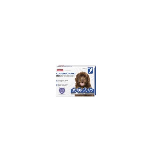 Antiparassitari per cani di taglia grande 40-60 kg Caniguard Duo 4 pipetta