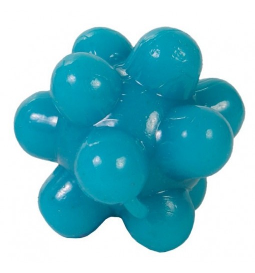 Palline Bitorzolute gomma Gioco per Gatti set da 4 pz cm 3,5