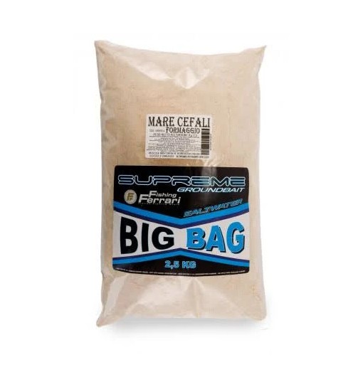 Pastura Cefalo Bianca con aglio busta 2,5 kg supreme Fishing Ferrari