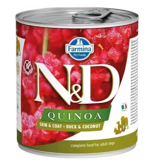 N&D Quinoa quaglia e cocco natural e delicious farmina 285 gr