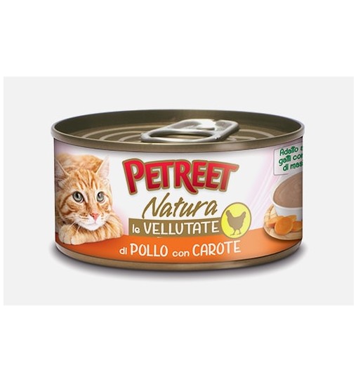 Petreet Natura le Vellutate di pollo con carote