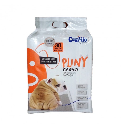 Pliny carbo tappetino assorbente 60x90 pz 30 traverse