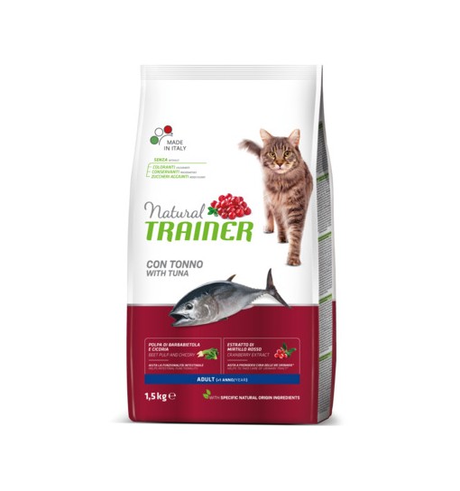 Natural Trainer Gatto Adult tonno kg 1,5