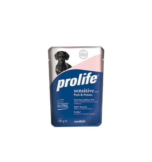 Prolife Sensitive Mini Maiale e patate bustine 100 gr