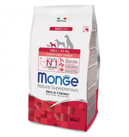 MONGE PUPPY MINI POLLO 3 Kg