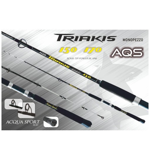 Canna Triakis boat fishing 170 cm 250 gr Aqs