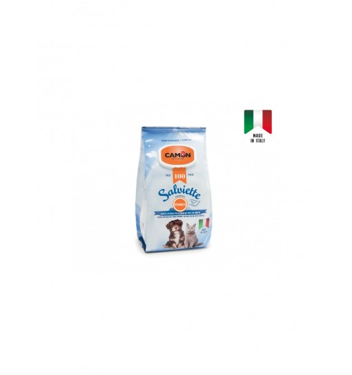 SALVIETTE detergenti Fragranza Bergamotto 100 Pz camon