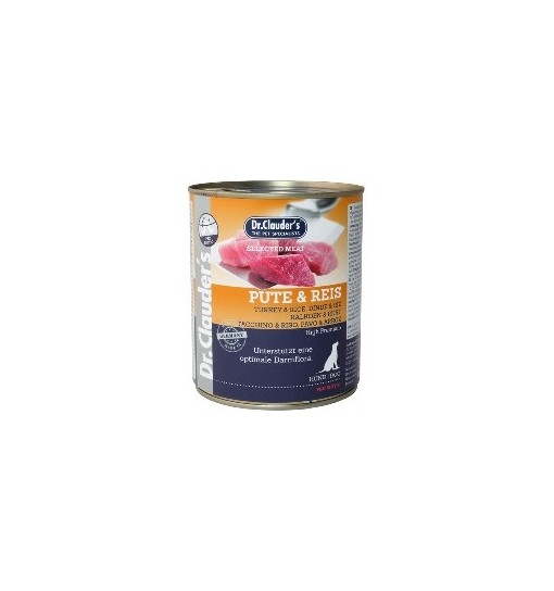 Scatoletta Immun Plus Tacchino e Riso 400 gr Dr Clauder's