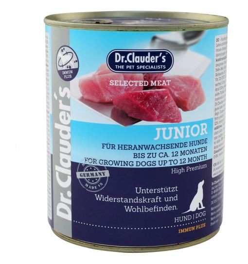 Scatoletta Junior Immuno Plus 400 gr Dr Clauder's per cuccioli