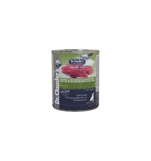 Scatoletta umido Anatra e patate Dr Clauder's 400 gr cane