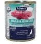 Scatoletta umido Merluzzo carbonaro e riso integrale Dr Clauder's 400 gr cane