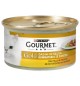 Scatolette Gourmet Gold dadini in salsa con pollo e fegato 85 gr gatto