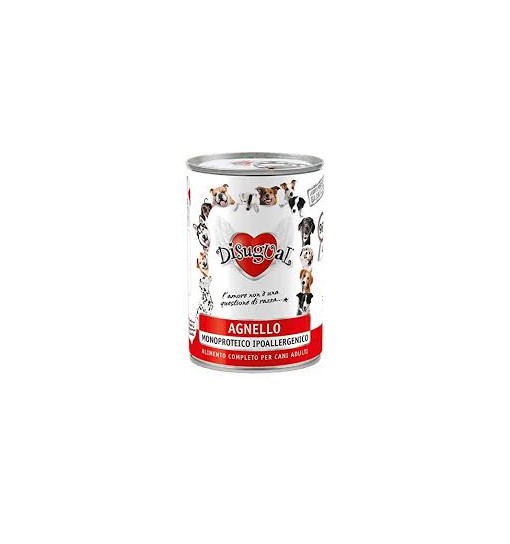 Scatolette Monoproteiche Disugual Agnello 400gr