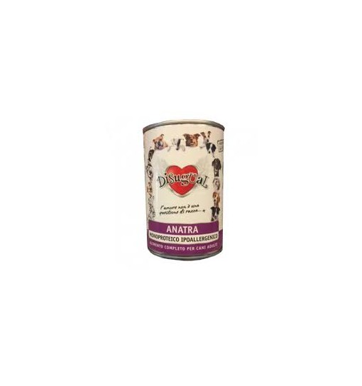 Scatolette Monoproteiche Disugual Anatra 400gr