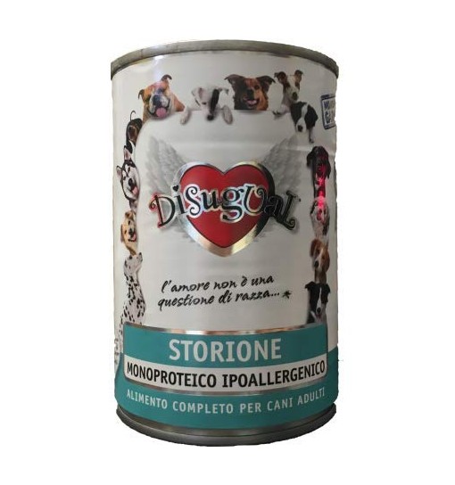 Scatolette Monoproteiche Disugual Storione 400gr