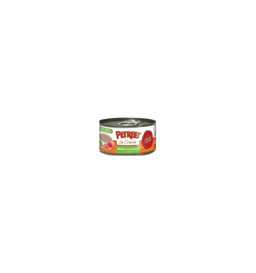 Scatolette Petreet le creme natura Manzo con piselli 70 gr