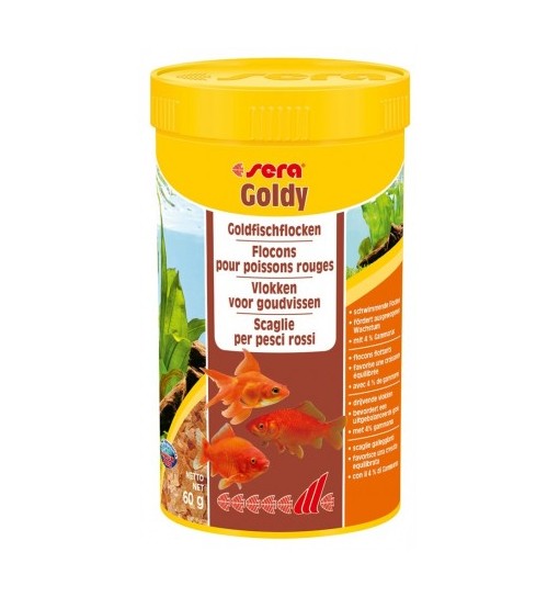 Sera Goldy 100 ml 22g Mangime in Scaglie per Pesci Rossi Acquario