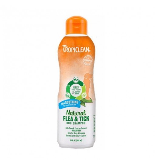 Shampoo Antiparassitario Naturale Flea & Tick 592 ml