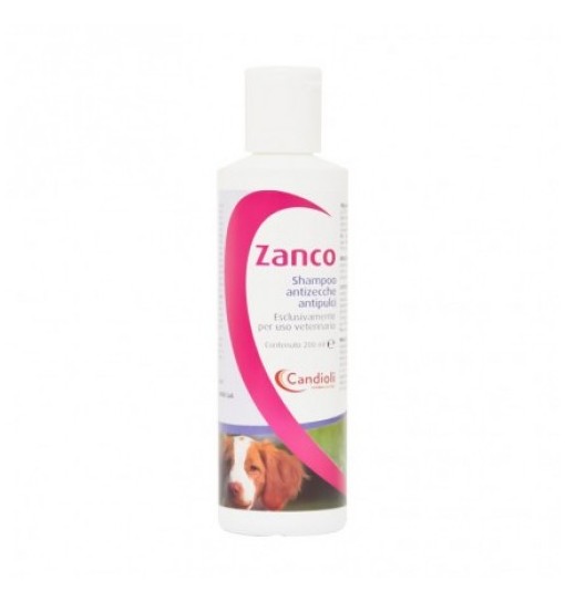 Shampoo antipulci Antizecche Zanco Candioli 200 ml